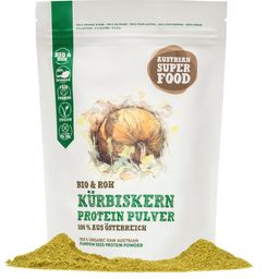 Proteine ​​di Semi di Zucca Bio Cruda in Polvere - 350 g