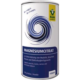 Raab Vitalfood GmbH Magnezijev citrat v prahu - 200 g