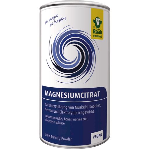 Raab Vitalfood Magnézium-citrát por - 200 g