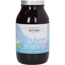 Ayurveda Rhyner Panca Karma - Organic Chai - 100 g in a Brown Glass