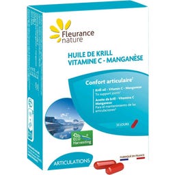 Krill olaj kapszula C-vitaminnal és Mangánnal - 30 kapszula