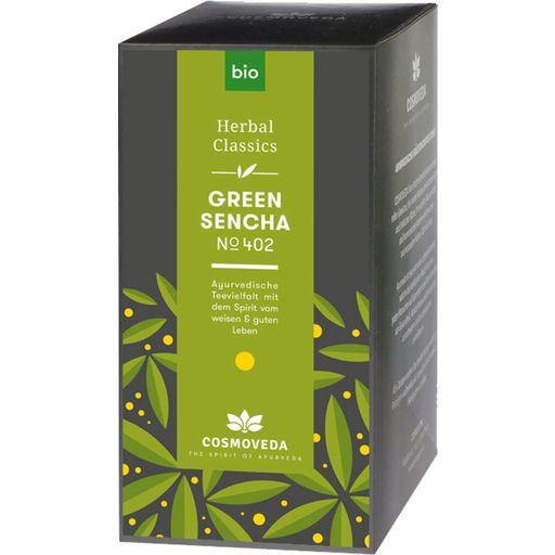 Cosmoveda Organic Green Sencha Tea - 25 Bags