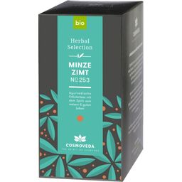Cosmoveda Organic Mint Cinnamon Tea - 25 Bags