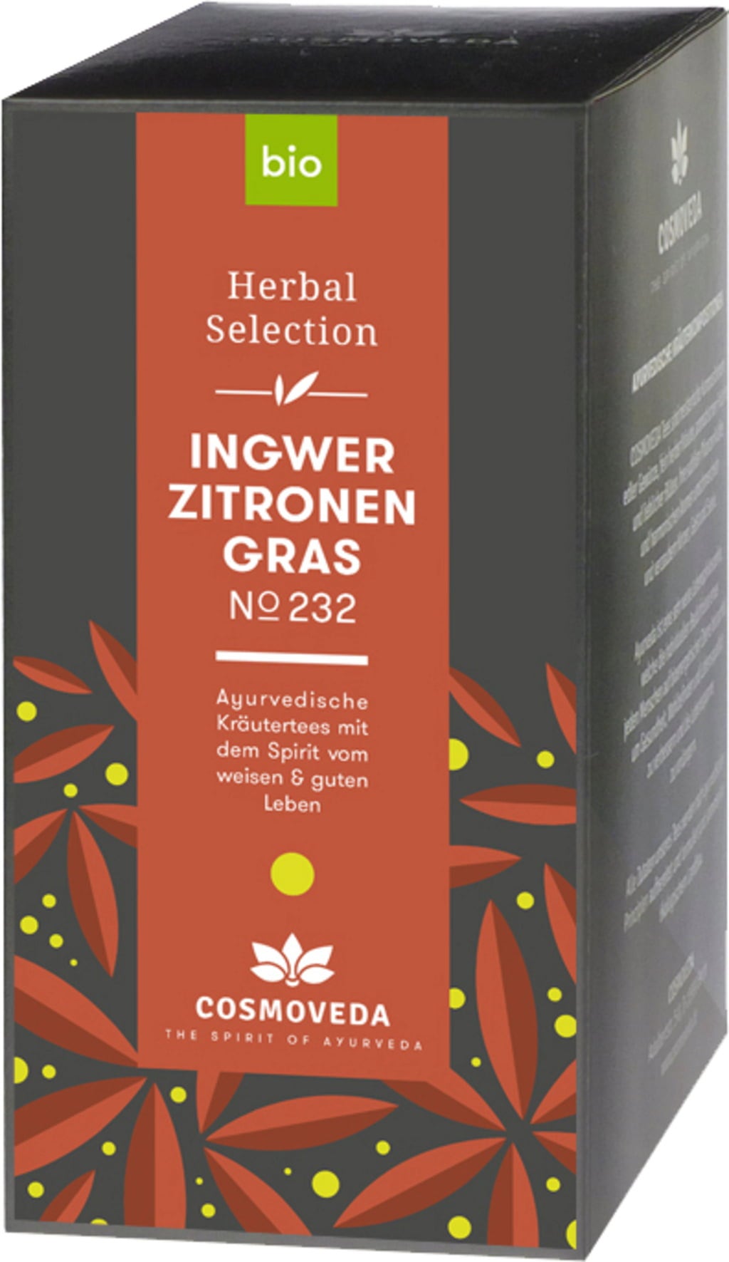 Ingwer Zitrone Tee Bio, 25 Beutel