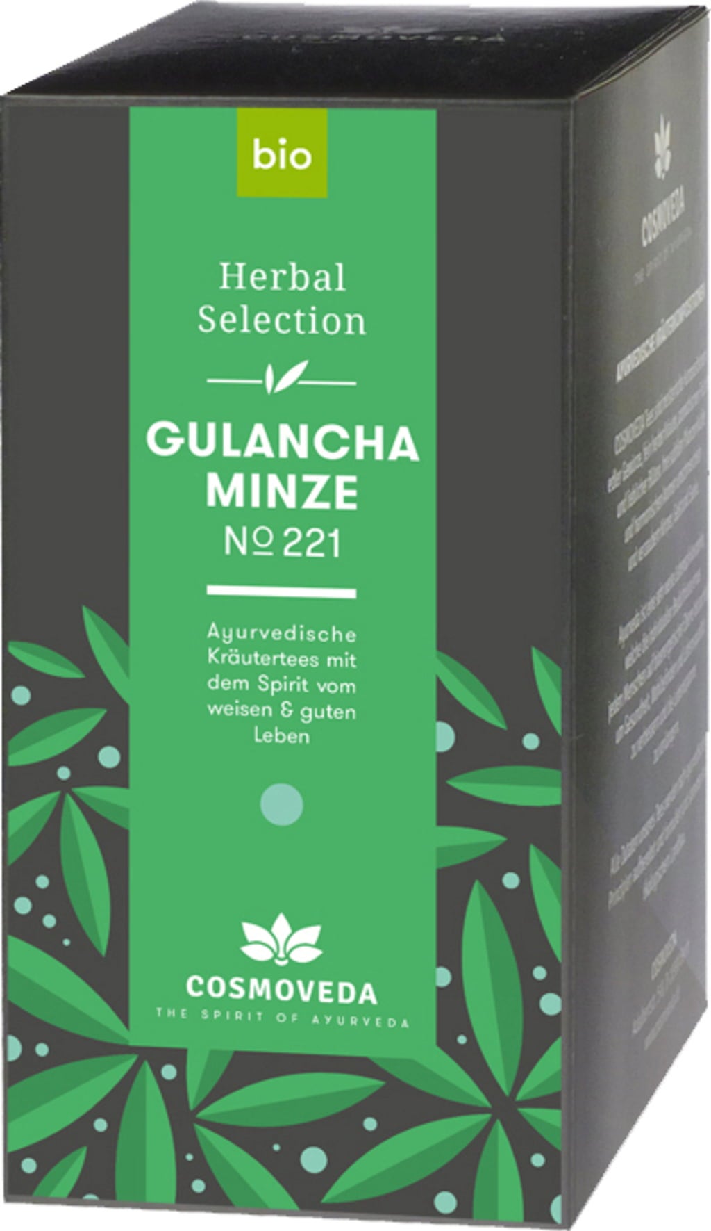 Cosmoveda Organic Gulancha Mint Tea - 25 Bags