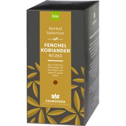 Cosmoveda Organic Fennel Coriander Tea - 25 Bags