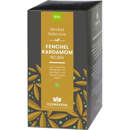 Cosmoveda Organic Fennel Cardamon Tea - 25 Bags