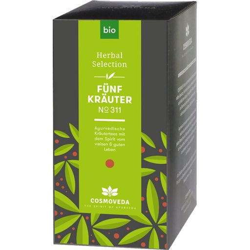 Cosmoveda Organic 5 Herb Tea - 25 Bags