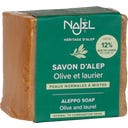 Aleppotvål 12% Lagerväxtolja, 200 g