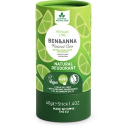 BEN & ANNA Natural Deodorant Stick in a Paper Tube - Persian Lime