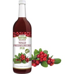 Obsthof Retter Bio Preiselbeere Pur - 750 ml