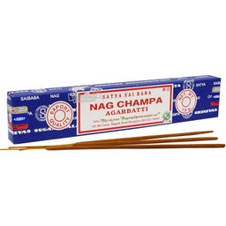 Bâtonnets d'Encens SAI BABA satya Nag Champa - 15 g