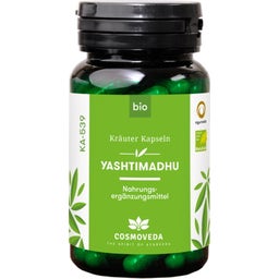 Cosmoveda Organic Yashtimadhu Capsules - 80 Pcs