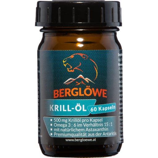 Berglöwe Krill-Öl, Omega 3 - 60 Kapseln