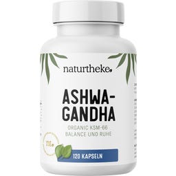 Ashwagandha Bio KSM66 - 500 mg - 120 gélules