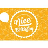 Ayurveda101 Поздравителна картичка "Nice Birthday"