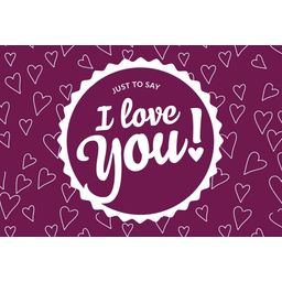 Ayurveda101 Grußkarte "I Love You"