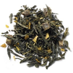 DEMMERS TEEHAUS Groene Thee met Perzik - 100 g