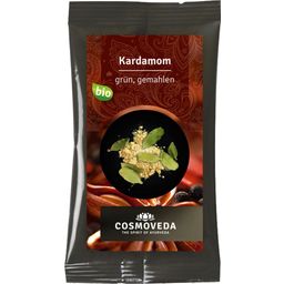 Cosmoveda Organic Cardamom green, finely ground