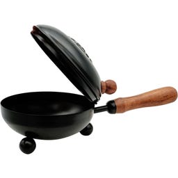 Bitto SALUK Metal Incense Pan - S: 20 x 7cm, Ø 8cm