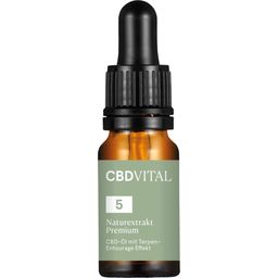 CBD-VITAL Estratto Naturale CBD Bio Premium - 5% - 10 ml