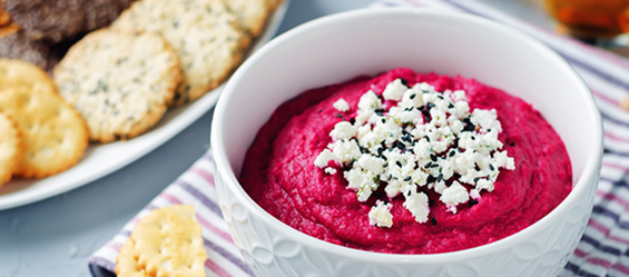 Ayurvedic Beet Hummus