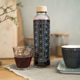 Carry Bottle Flaska - Flower of Life - 1 st.