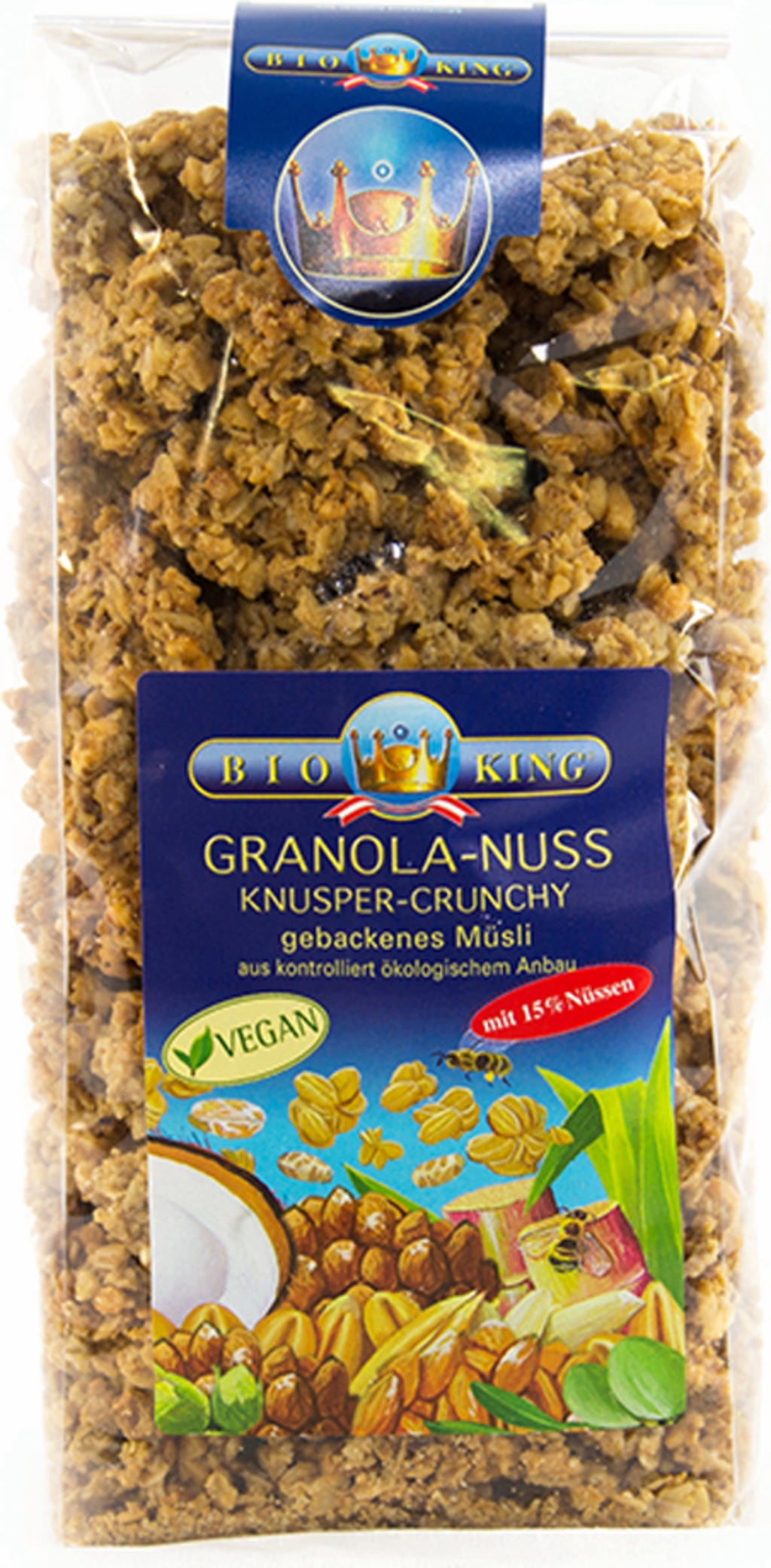 Organic Crunchy, Granola Nut (375 g)
