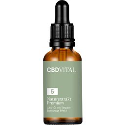 CBD-VITAL Organic CBD Natural Extract Premium 5% - 30 ml