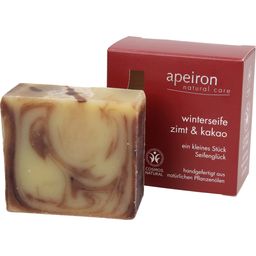 Apeiron Fahéj és Kakakó téli szappan - 100 g