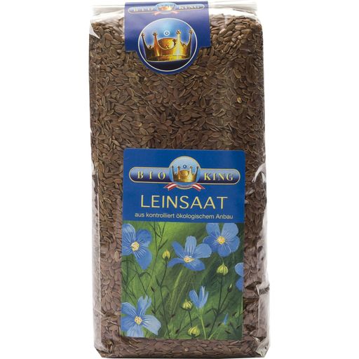 BioKing Bio semena rjavega lana - 500 g