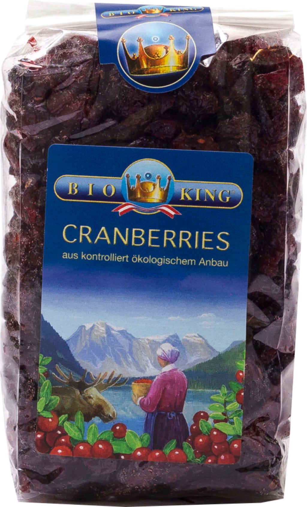 BioKing Canneberges Bio - 250 g