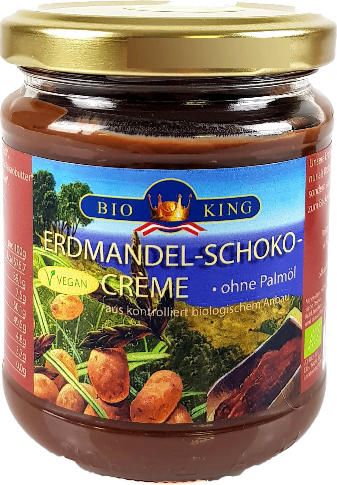 BioKing Erdmandel-Schoko-Crème Bio