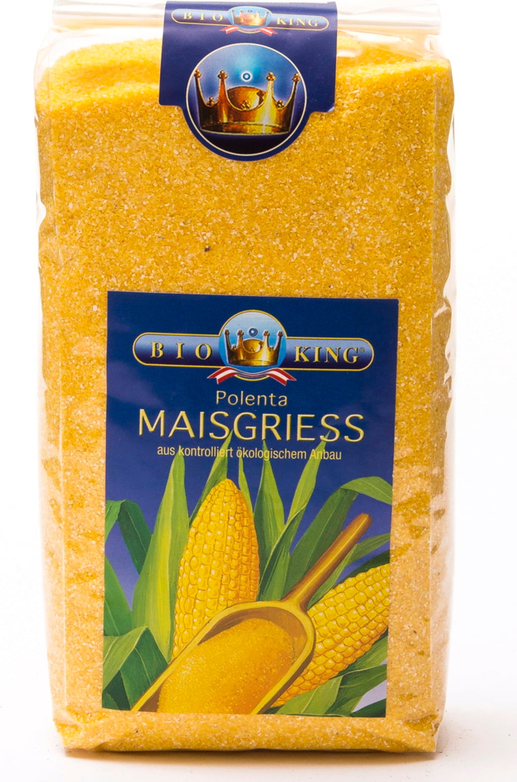 Organic Corn Semolina, 500 g