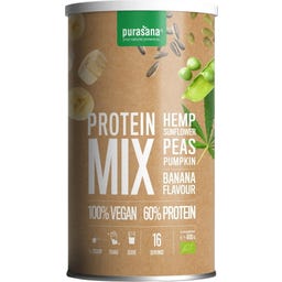 Organic Vegan Protein Mix 55% with Peas, Sunflower Seeds & Hemp