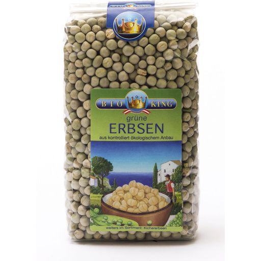 BioKing Organic Whole Green Peas - 500 g