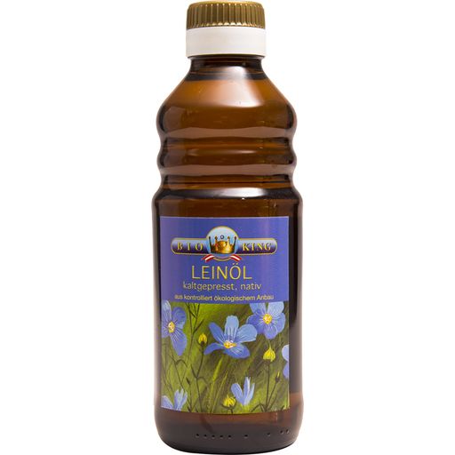 BioKing Ekološko laneno olje - 250 ml