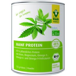 Raab Vitalfood GmbH Bio konopljini proteini v prahu - 125 g