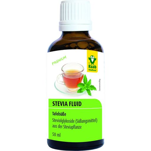 Raab Vitalfood Folyékony stevia - 50 ml