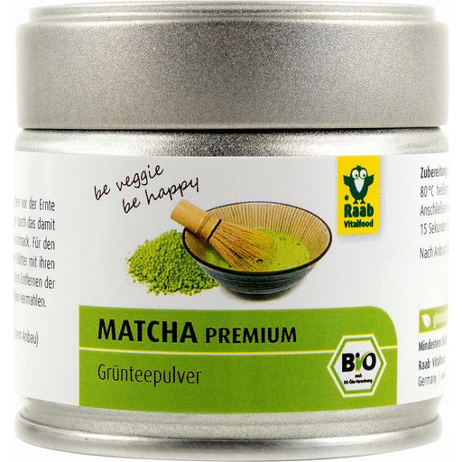 Raab Vitalfood GmbH Organic Premium Matcha Tea Powder - 30 g