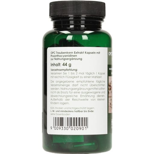 OPC – Extrait de Pépins de Raisins - Gélules - 90 gélules