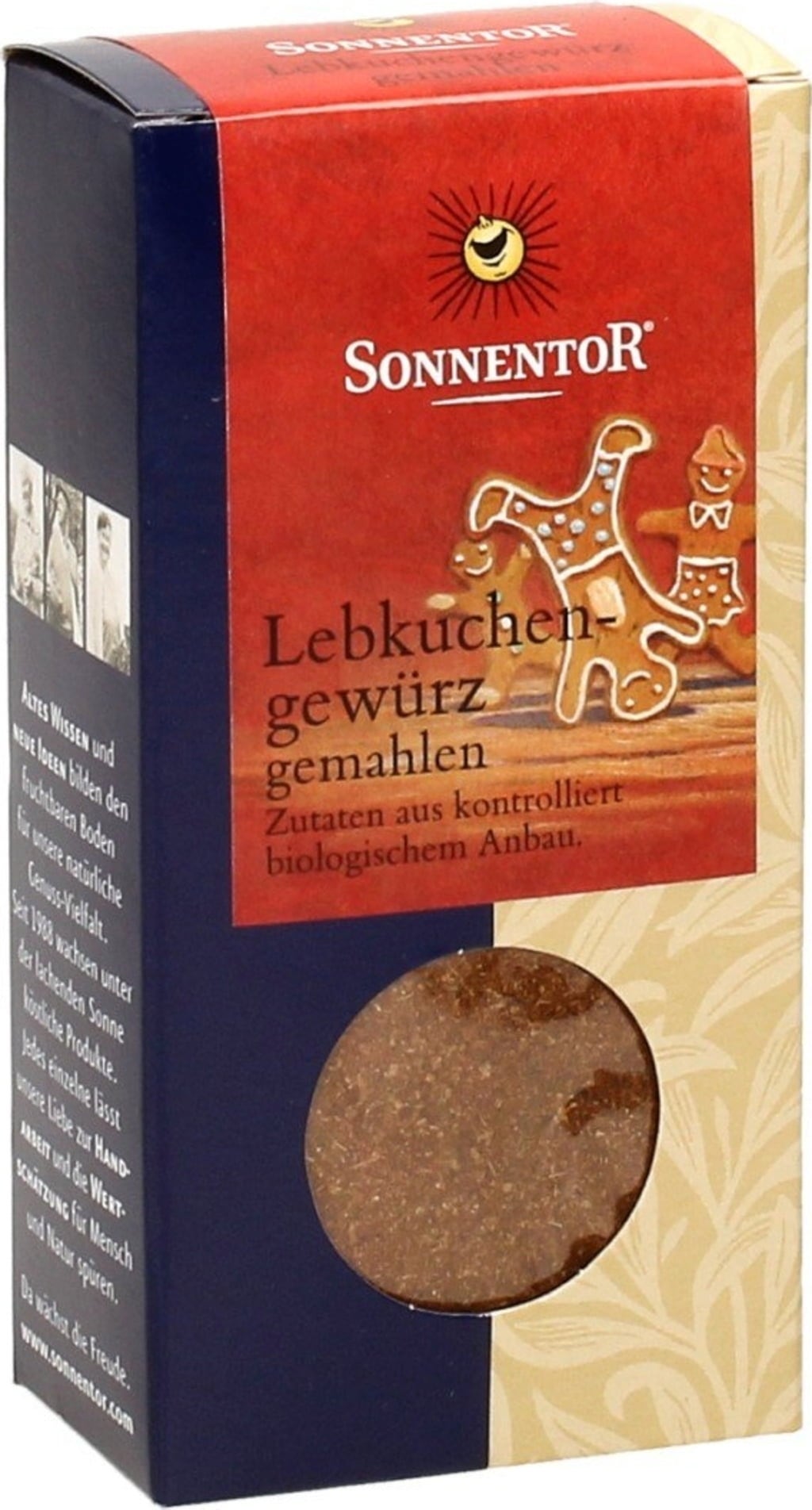 Sonnentor Mielona przyprawa do piernika bio