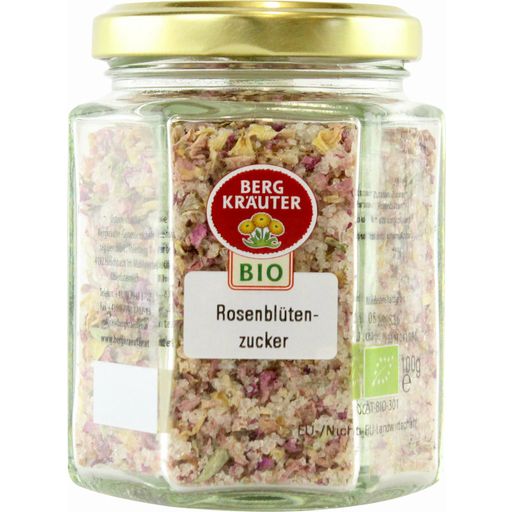 Österreichische Bergkräuter Rosenblütenzucker