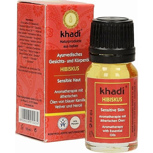 Khadi Hibiscus Face & Body Oil - Travel Size