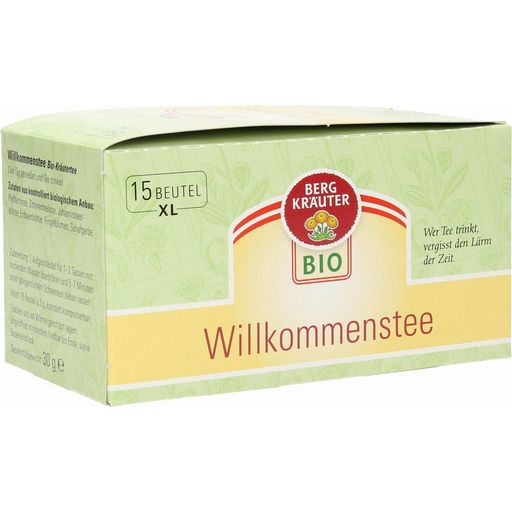 Österreichische Bergkräuter Willkommenstee Bio - XL-Teebeutel, 15 x 2 g