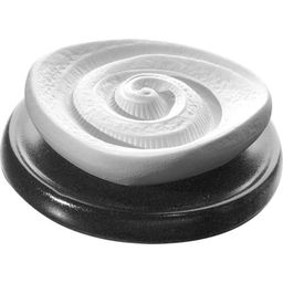 Ароматен камък "Energy Spiral" + керамична чиния черна