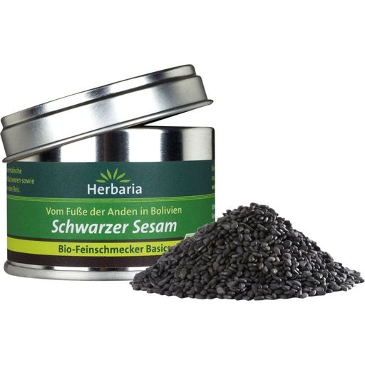Herbaria Organic Black Sesame Seeds - 35 g