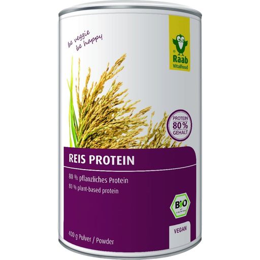 Raab Vitalfood GmbH Organic Rice Protein Powder - 400 g