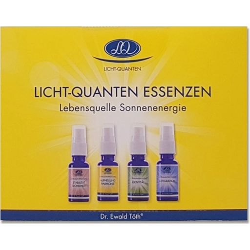 Dr. Ewald Töth® Set di 4 Essenze ai Quanti di Luce - 4 x 20 ml
