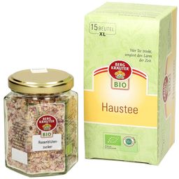 Österreichische Bergkräuter Tea set with sugar roses